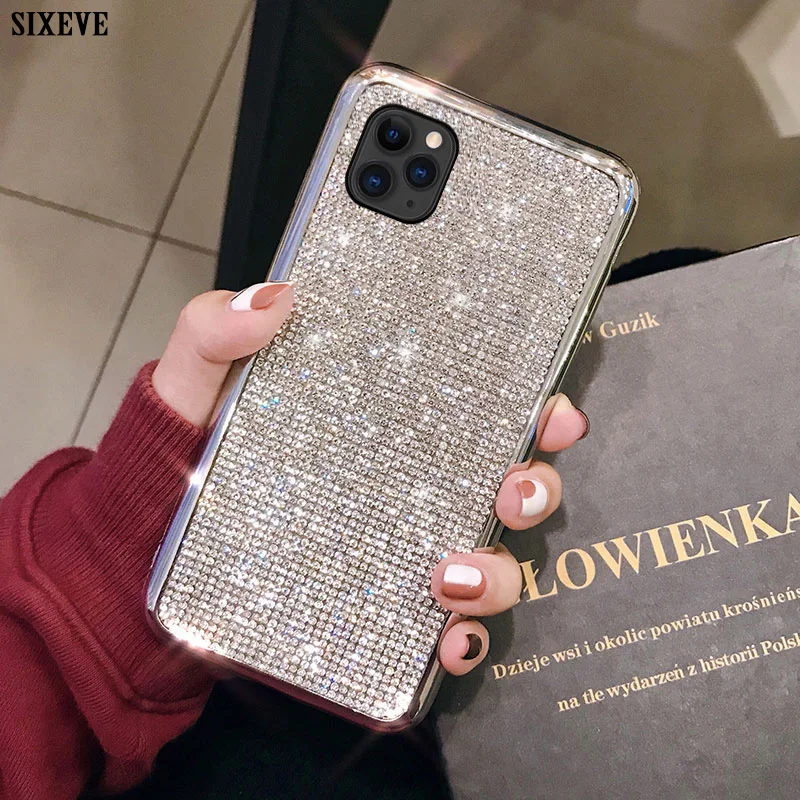 Роскошный чехол для iPhone 11 Pro XS Max X XR 10 6 S 7 8 Plus 6Plus 7Plus i мягкий телефона