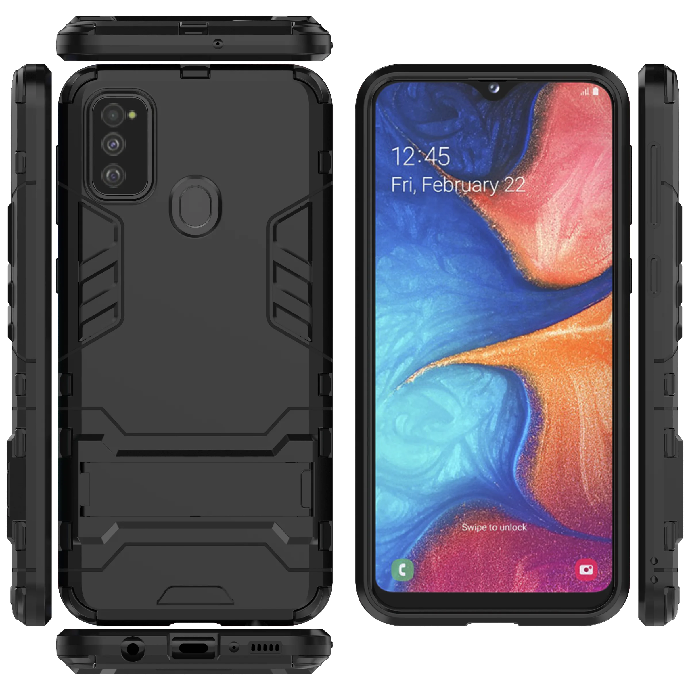 OUDINI задняя крышка стенд бронированный противоударный чехол для Samsung Galaxy M30S A40S m10