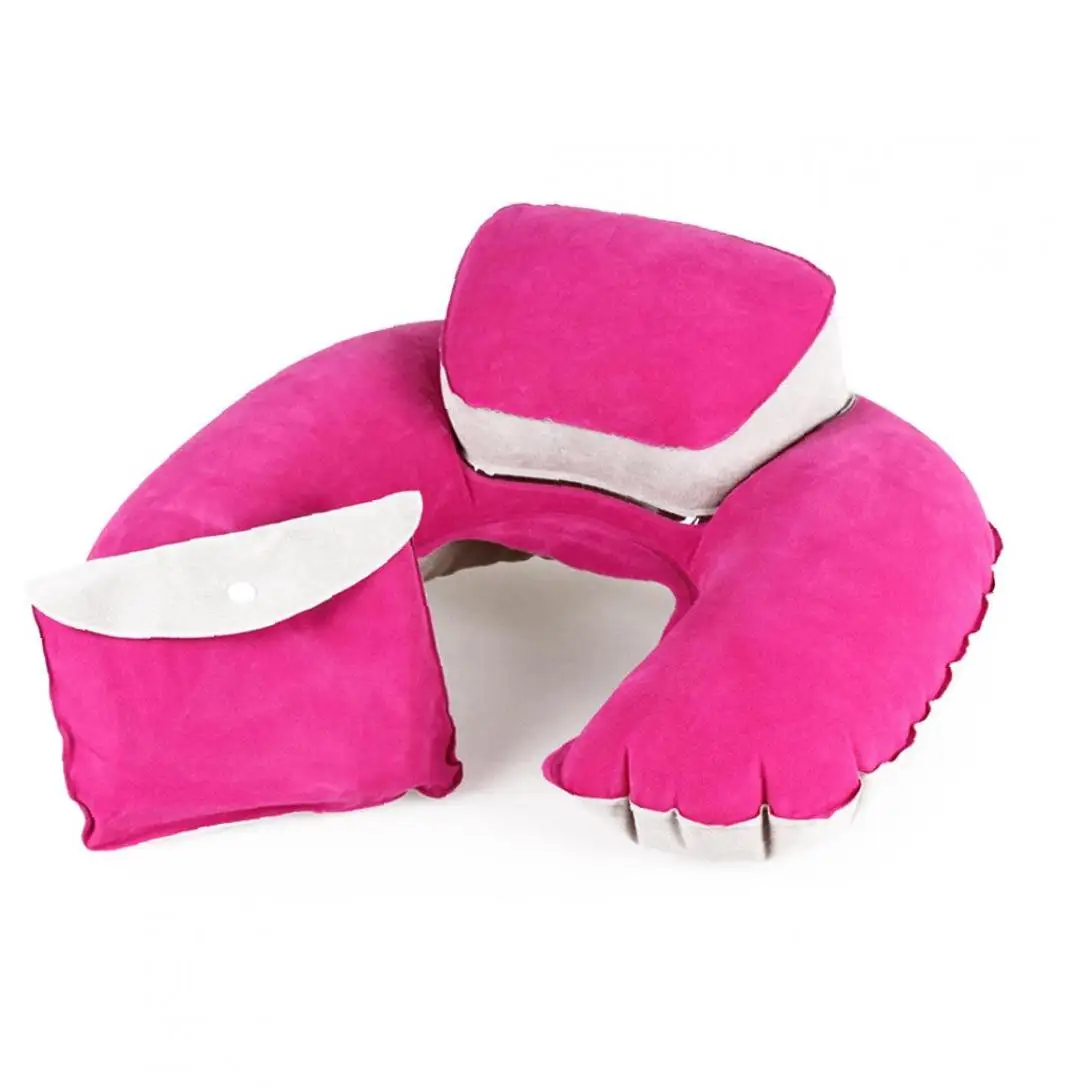 Подушка для путешествий надувные подушки шеи подушка головы мягкая Вельветовая