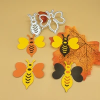 new bee metal cutting dies scrapbook album paper diy gift card decoration embossing mould