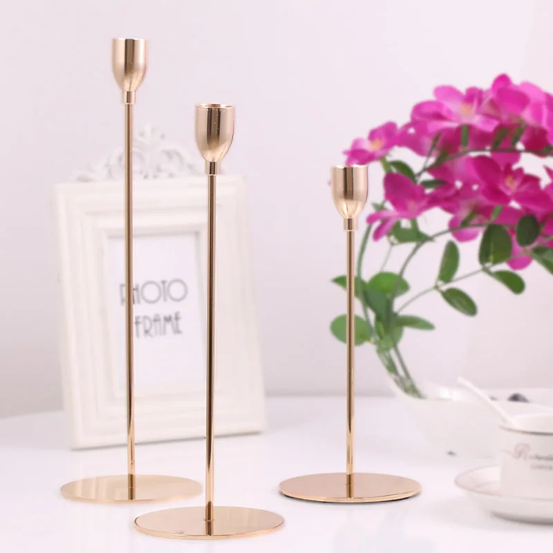 

Gold Candlestick Candle Cup Christmas Candlestick Decoration Wedding Supplies Party Incense Candle Stage Props