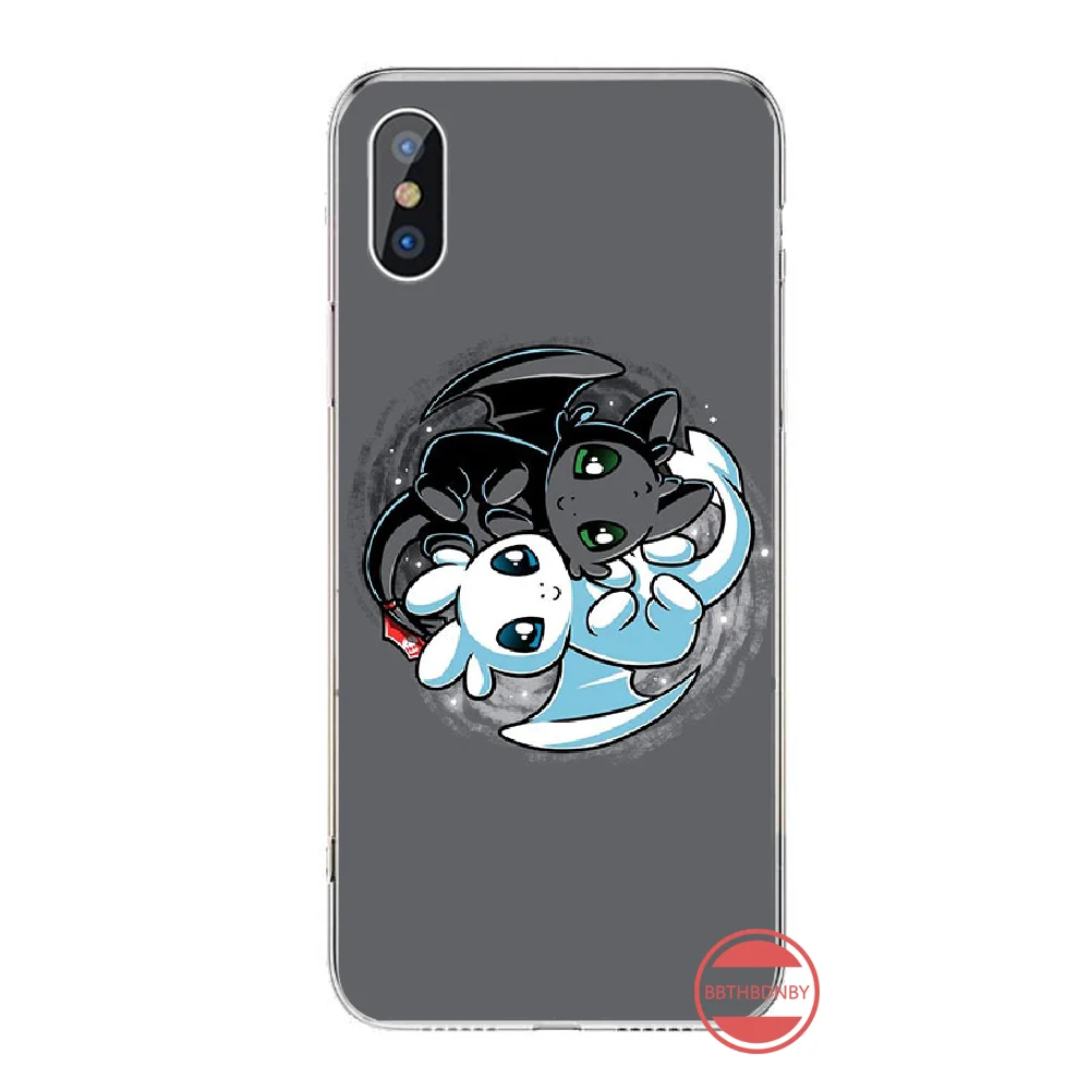 Как приручить дракона DIY чехол для телефона с рисунком iphone 4 4S 5 5S 5c se 6 6s 7 8 plus x xs xr 11