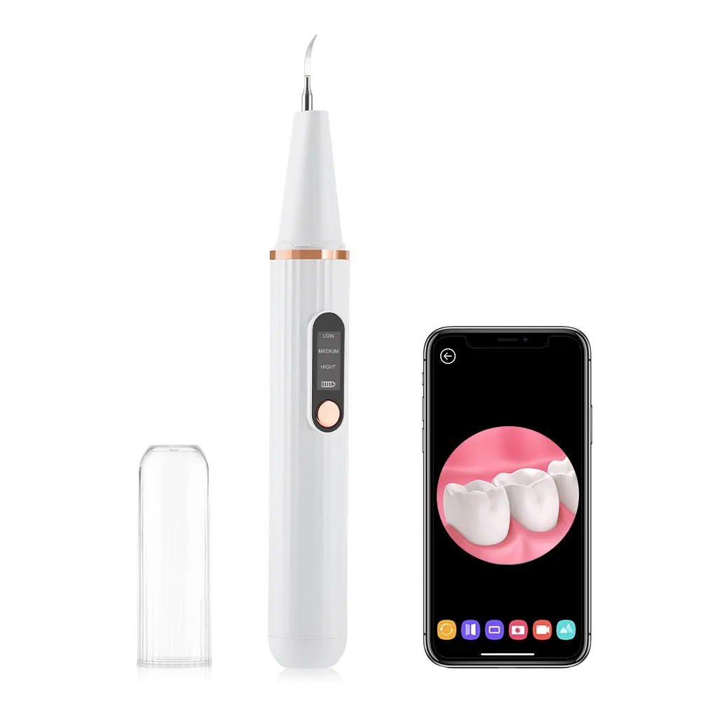 Электрическое визуальное ультразвуковое устройство для отбеливания зубов и