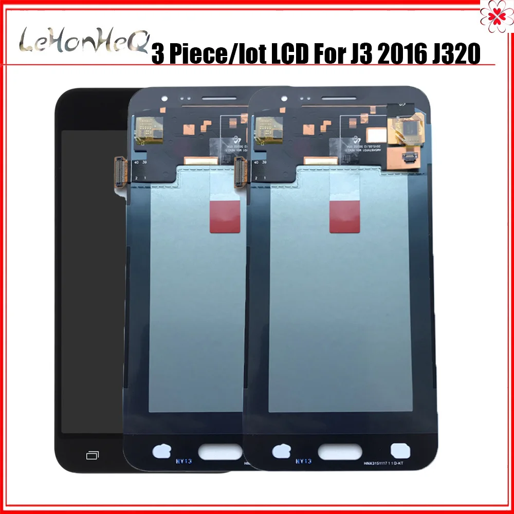 3 шт./лот активно матричные осид ЖК дисплей для samsung Galaxy J3 2016 J320 J320F J320G J320A Дисплей