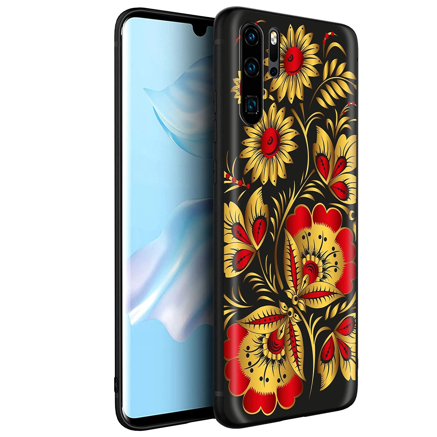 Силиконовый чехол YIMAOC Khokhloma для Huawei Honor 6a 7a 7c 7x8 9 10 Lite Pro Y6 2018 2017 Prime | Мобильные