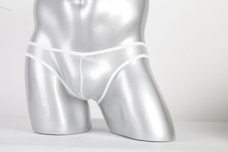 Нижнее белье мужское ультратонкое прозрачные удобные трусы брифы с низкой