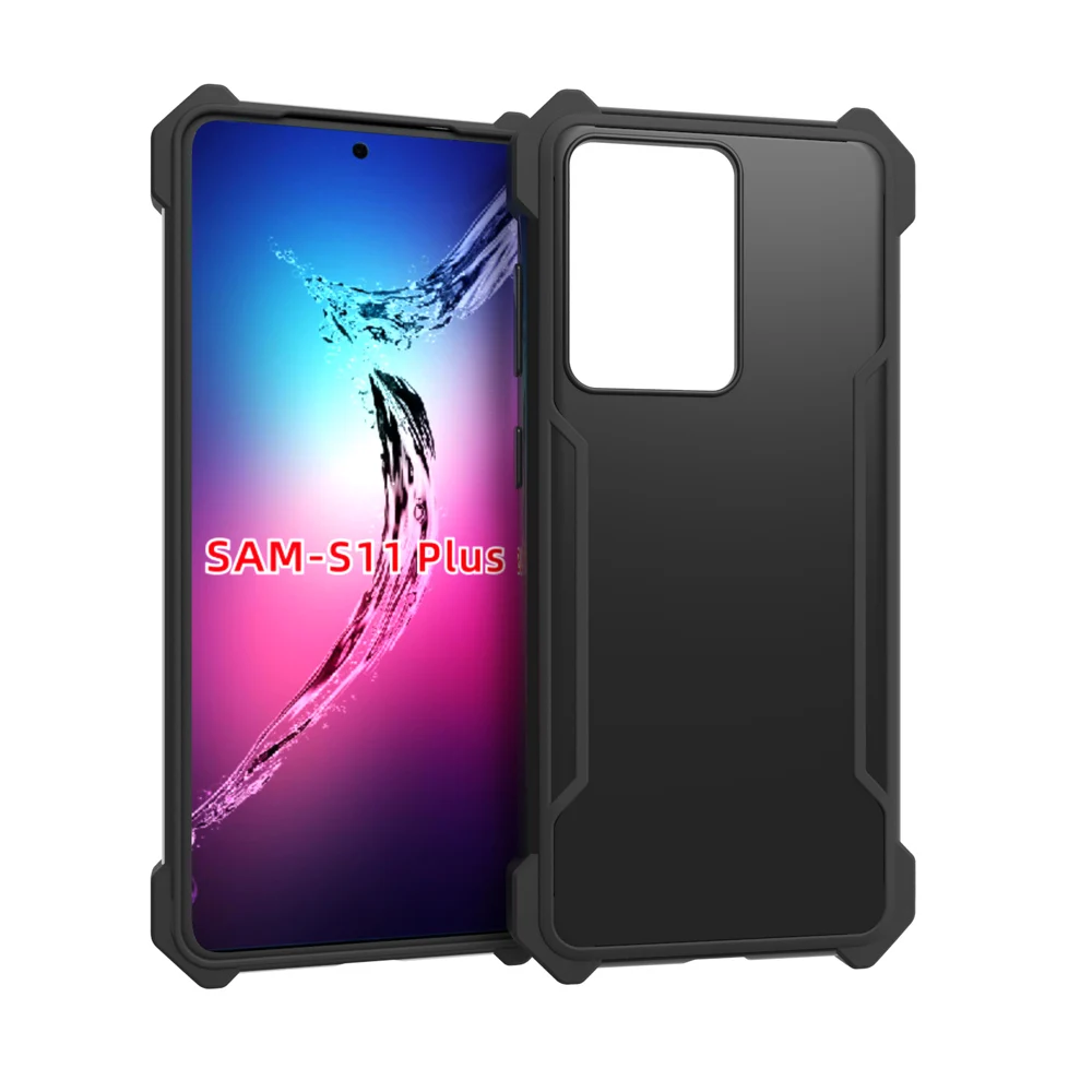 100 шт./лот усиленные углы Жесткая Броня мягкий ТПУ амортизирующий чехол с защитой