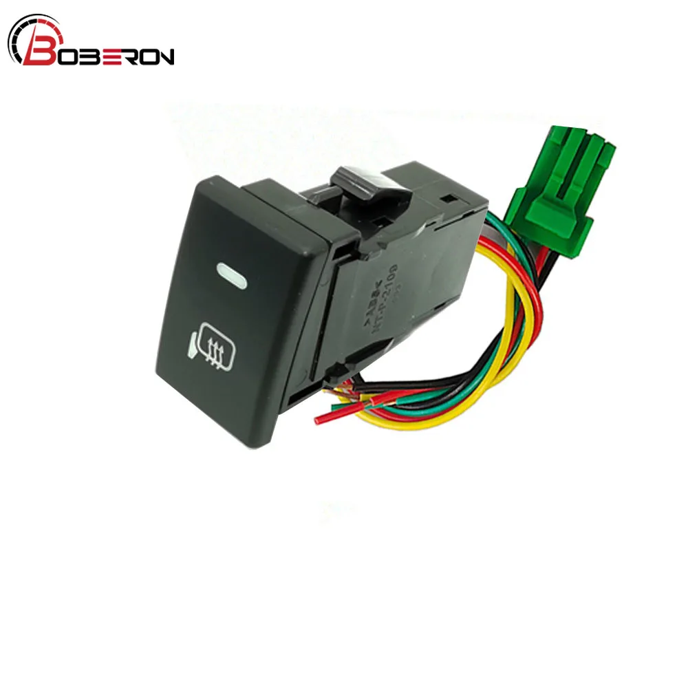 

Car Rearview Mirror Heating Switch Push Button with Connection Wire for Isuzu D-MAX Auto Accessories