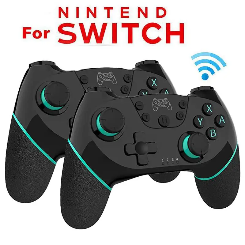 

HobbyLane 1PC/2PCS Wireless Bluetooth Gamepad Game Controller Joystick Controller with 6-Axis Handle for Nintend Switch Pro