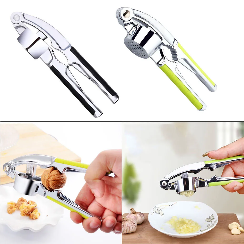Новый кухонный инструмент из нержавеющей стали гаджет Имбирь Чеснок Пресс гайка