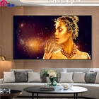 Алмазная живопись большого размера 5d сделай сам, пикантная блондинка, полноразмерная круглая вышивка, наборы для вышивки крестиком, мозаика, домашний декор