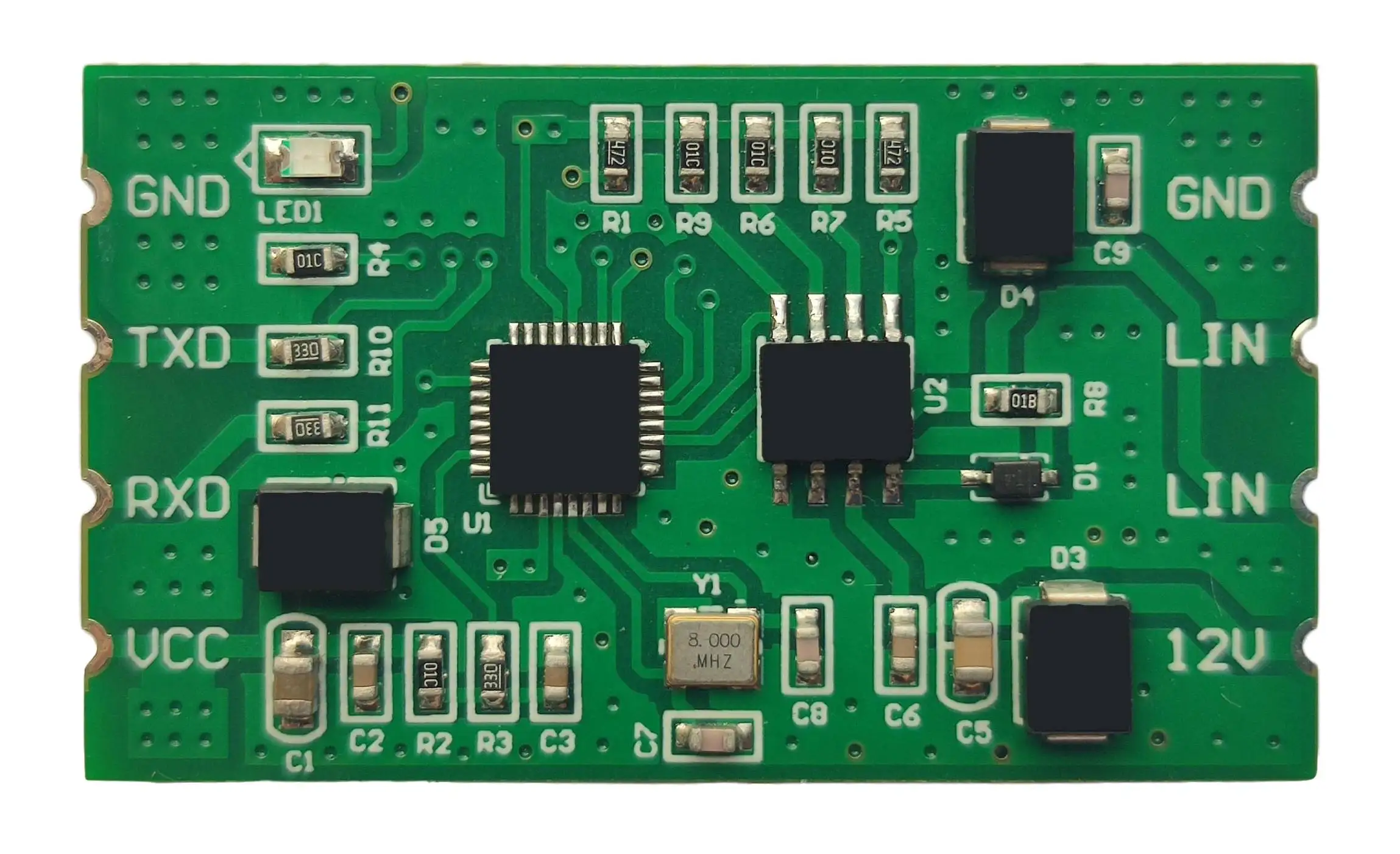 

UART to LIN Bus Module (with Serial Communication Protocol)