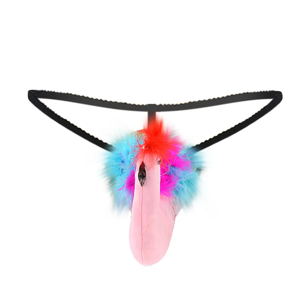 Мужское эластичное нижнее белье сексуальные трусы-танга с низкой талией