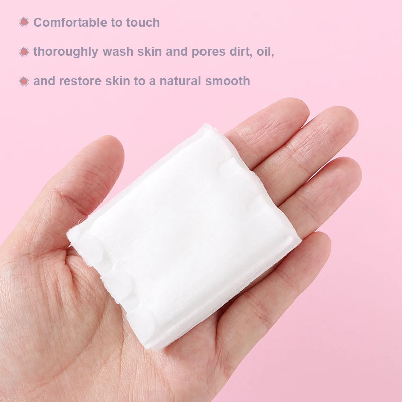 120 шт./кор. макияж хлопковый двусторонний Применение для снятия макияжа Хлопка