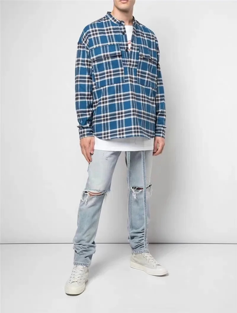 QoolXCWear Men Distressed Stretch Knee Ripped Hole Skinny Jeans Justin Bieber Street Wear Pencil Pants Trousers Clothes K67 | Мужская