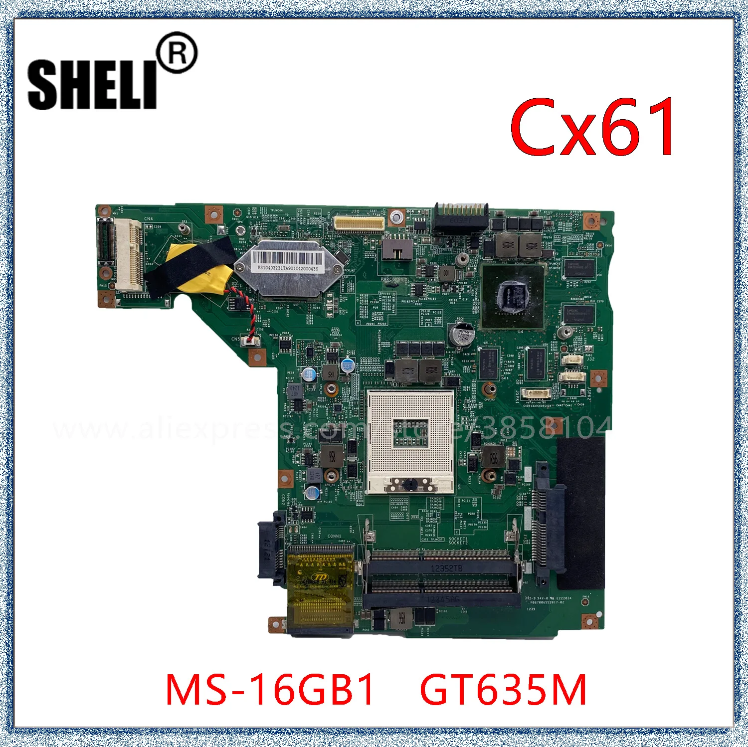  SHELI   MSI  Cx61,    GT635M GPU