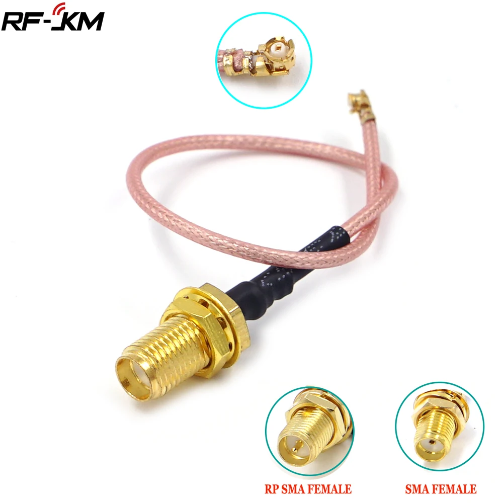 U.FL/IPX IPEX UFL к RP SMA гнездовая антенна WiFi кабель Pigtail ufl ipex RG178 RF кабель|Соединители| |