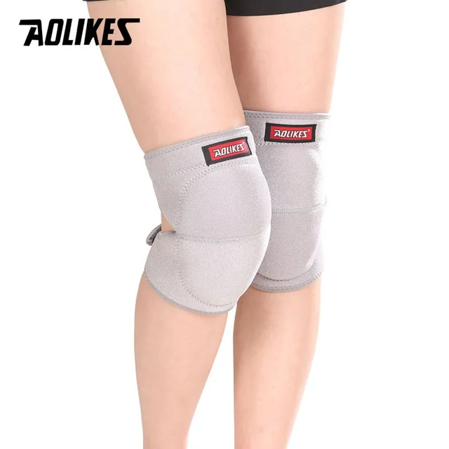 Aolikes, 1 шт., волейбольные наколенники, плотная губка, спортивные наколенники для баскетбола, танцев, Joelheira Rodilleras, защита