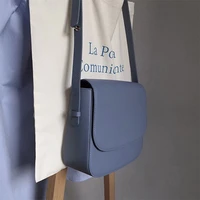 shoulder bags crossbody bags for women designer saddle women bag handbag purse pu leather fashion all match simple solid color
