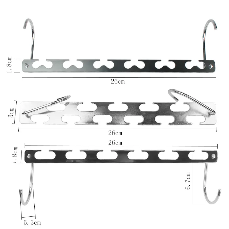 2 шт./компл. Магия металла Вешалки для одежды многофункциональная одежда вешалка
