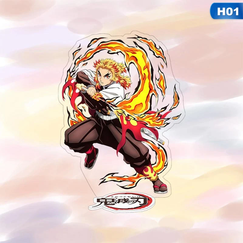 1 шт. аниме демон убийца: Kimetsu без Yaiba пленка Mugen поезд акриловая модель на