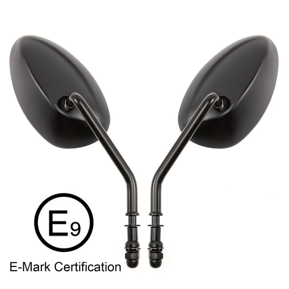 Боковые зеркала заднего вида для мотоцикла Harley Bobber Chopper Road Touring XL1200L XL883 XL883L Sportster Softail Heritage