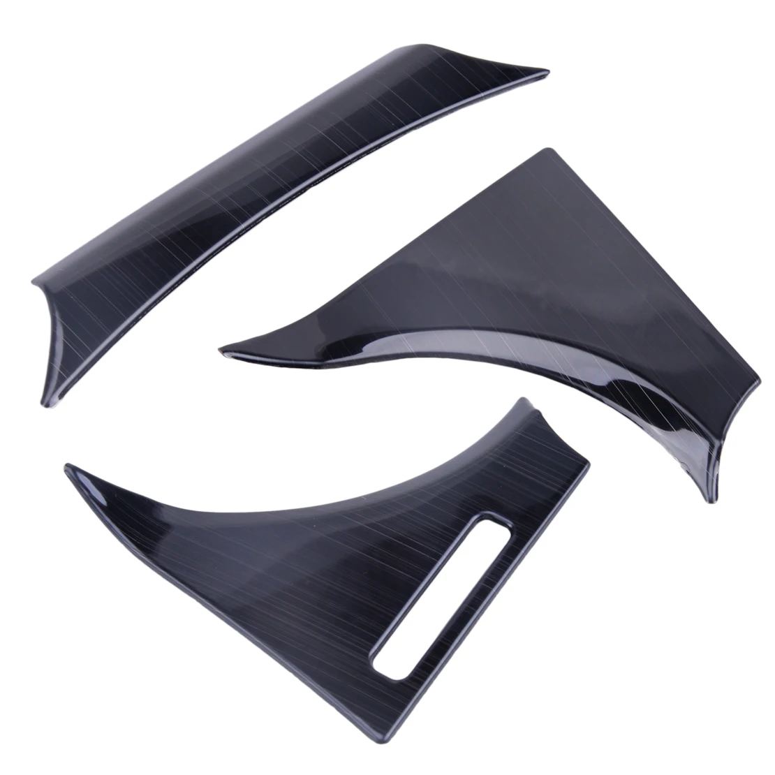 Beler 3 шт. черный титан нержавеющая внутренняя приборная панель приборного прибора