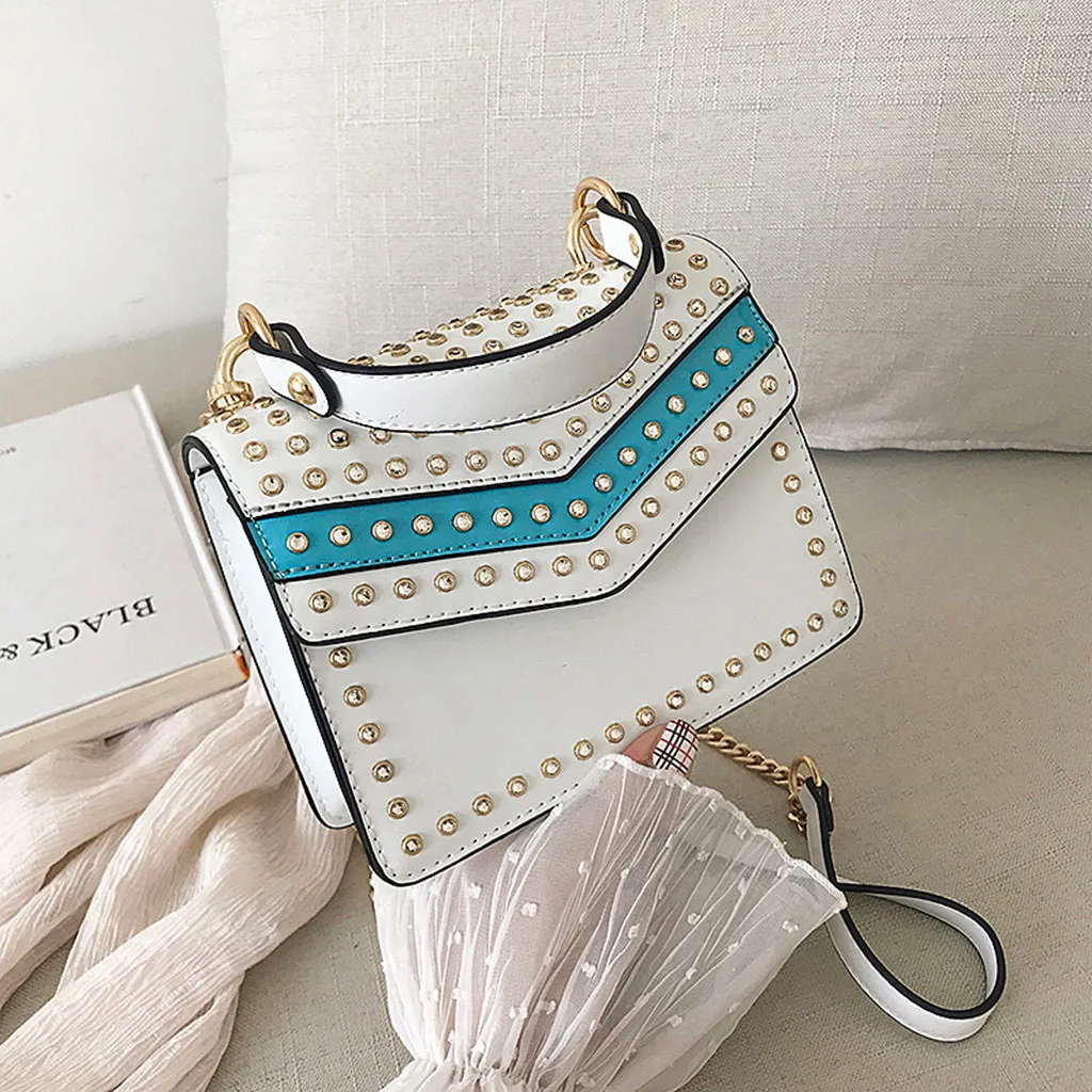 Сумки для женщин 2019 Новая Осенняя модная сумка мессенджер маленькая квадратная