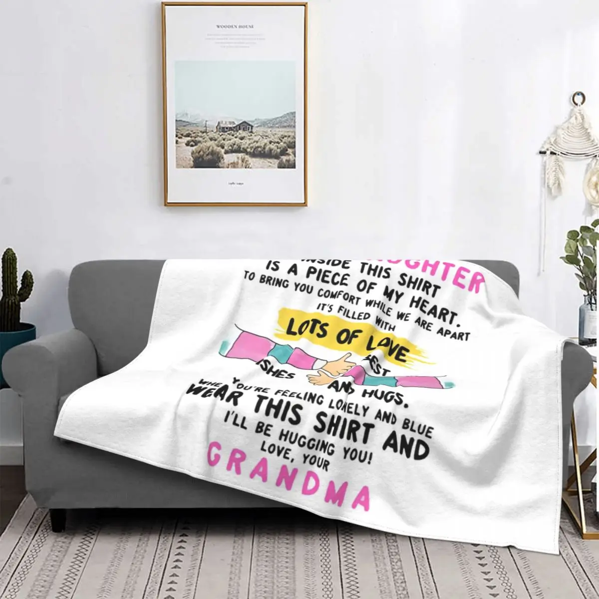 

To My Daughter When Feel Overwhelmed Blanket Son Mom Dad Plush Warm Soft Flannel Fleece Throw Blankets For Sofa Bedspread Cover