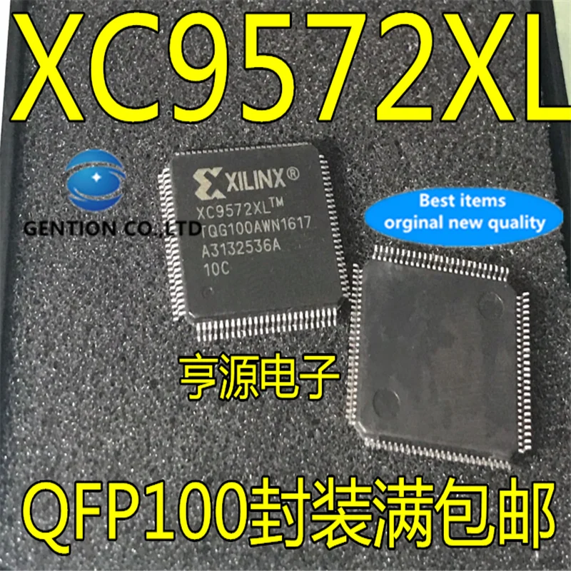 

5 шт. XC9572XL-10TQG100C XC9572XL-10TQ100C XC9572XL QFP100 в наличии 100% новый и оригинальный