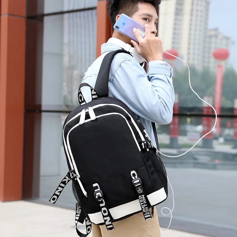 Joint School Backpack Student USB Charge Changeover Kids High School Bags for Teenager boys anti-theft backpacks mochila escolar
