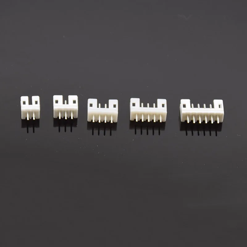 50 шт./лот PH2.0 контактный разъем 2P 3P 4P 5P 6 контактов 2 мм шаг для PCB jst прямые