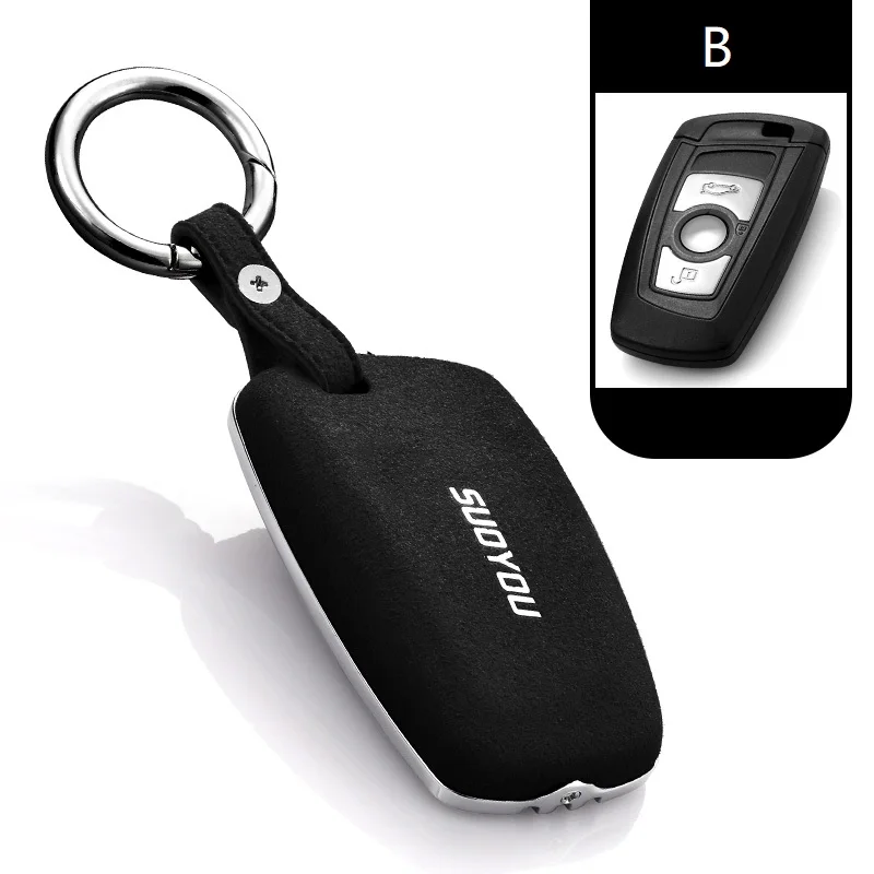 Чехол для автомобильного ключа чехол из натуральной кожи оцинкованный сплав BMW 520