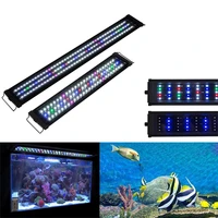 30cm 40cm led aquarium light eu us plug multi color full spectrum freshwater fish tank plant bar lamp marine lighting
