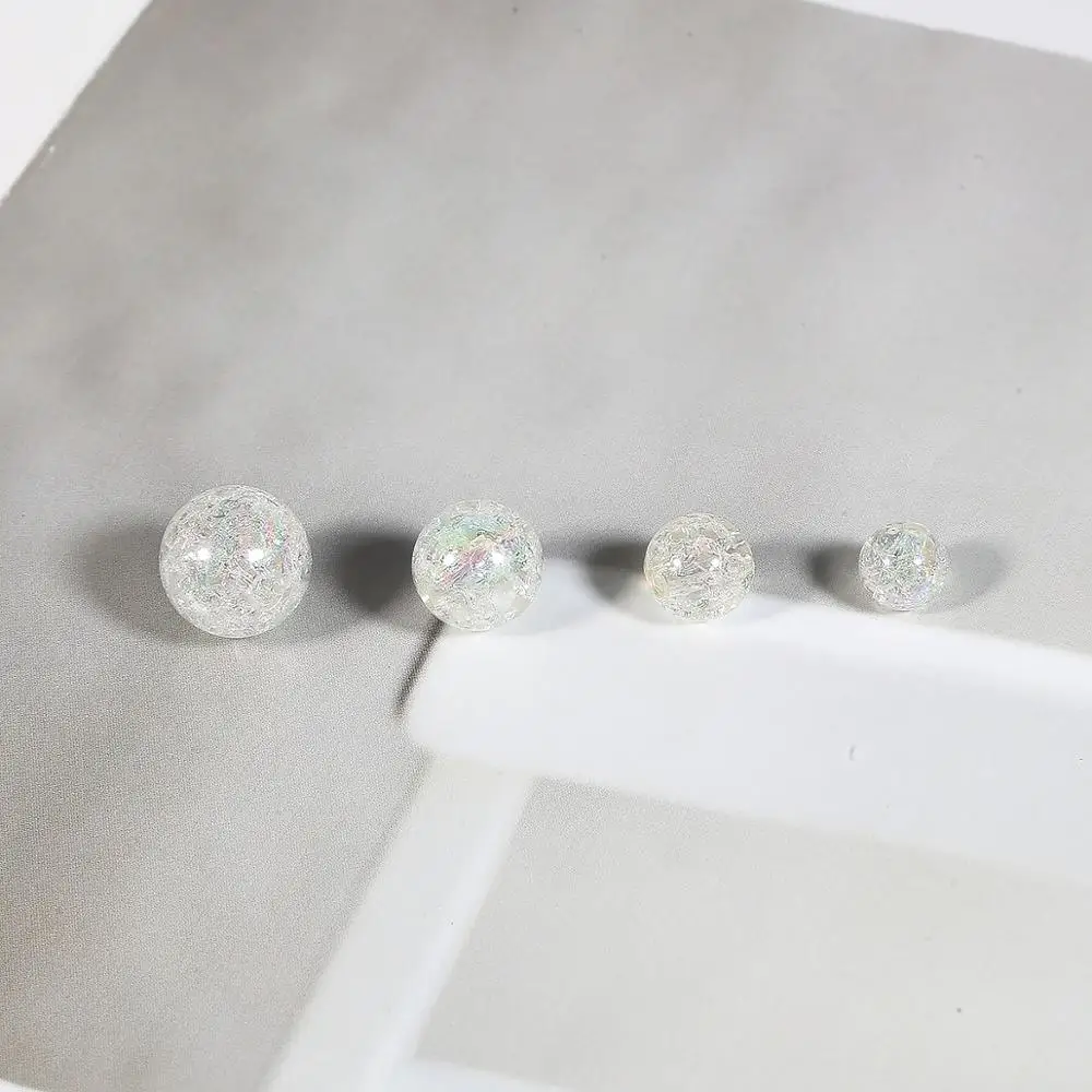 Бусины акриловые для бижутерии бусины-разделители 8 мм/10 мм/12 мм/14 мм | Украшения и