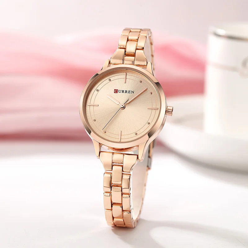 

Fashion Stainless Steel Band Quartz Watch Luxury Women Wrist Watch Ladies Gifts Clock Female Watch Relogio Feminino