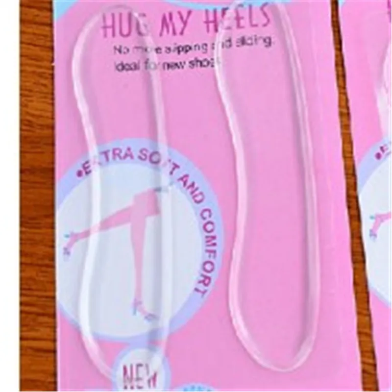 Новая силиконовая гелевая защита для пятки мягкая подушка ступней вставка обуви