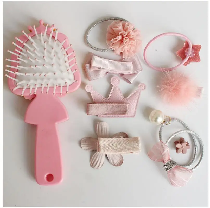 Рождественский подарочный набор детские украшения для волос резинка гребень