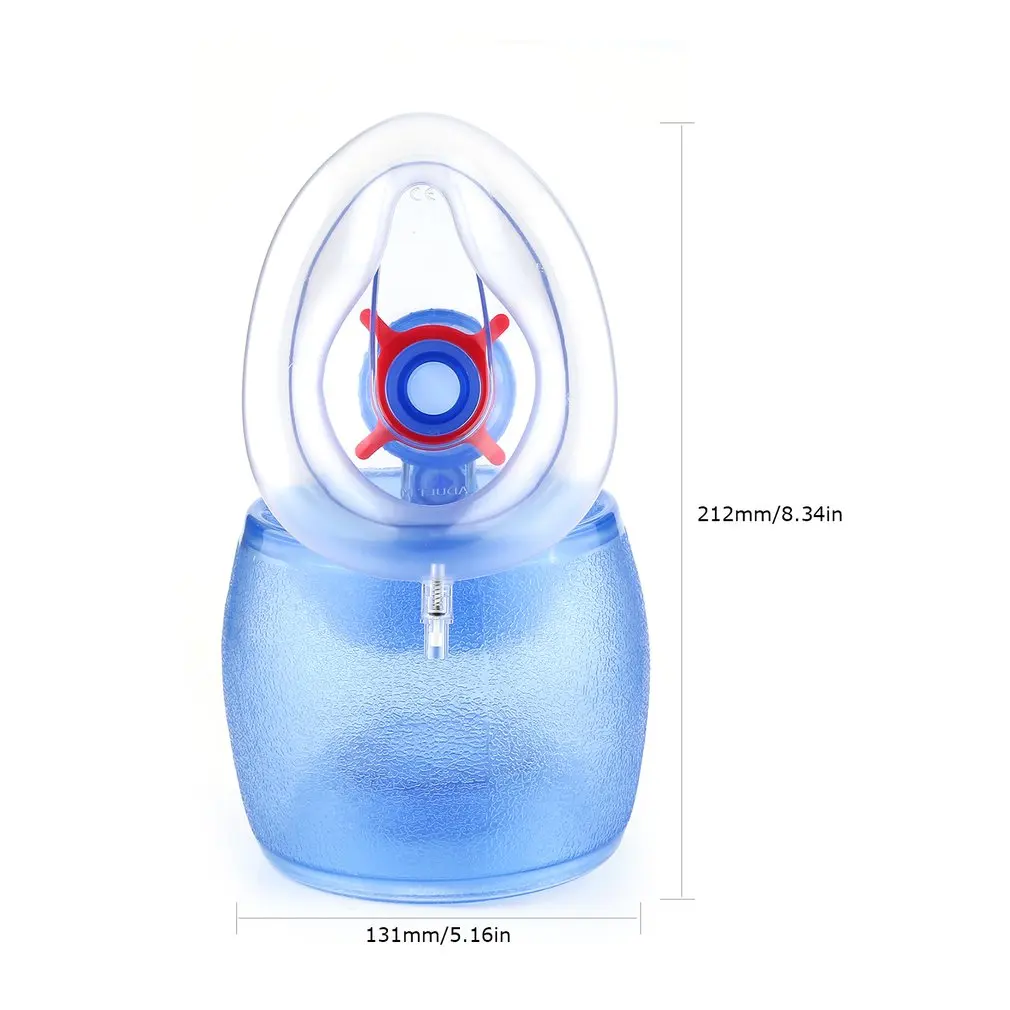 

Simple Breathing Apparatus Pvc Adult Child Baby Artificial Resuscitator Respiration Emergency Wake-Up Balloon 1 Set