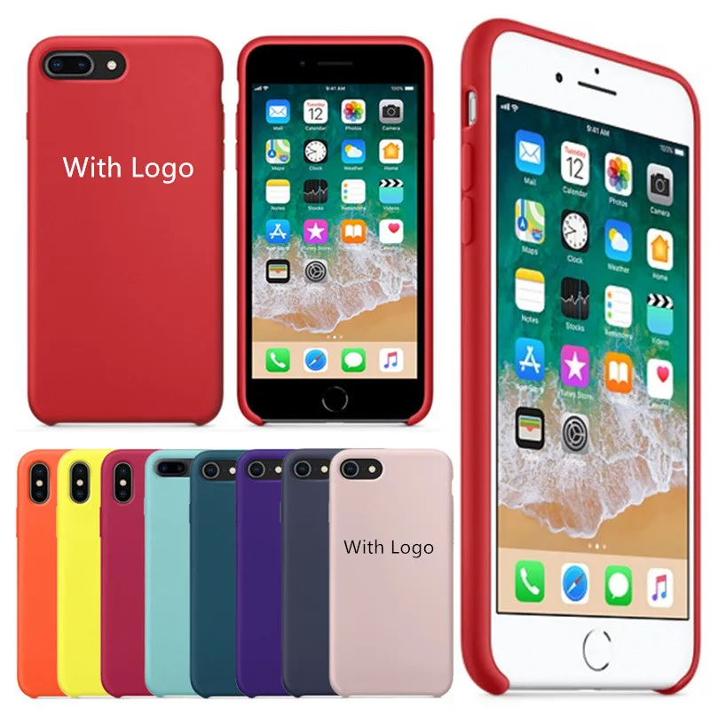 Официальный Оригинальный жидкий силиконовый чехол с логотипом для Apple IPhone 11 Pro Max