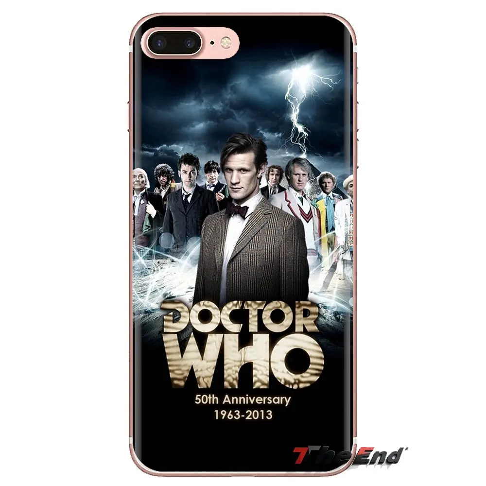 ТАРДИС из сериала Доктор Кто и рисунком полицейской будки для Samsung Galaxy J1 J2 J3 J4 J5 J6 J7