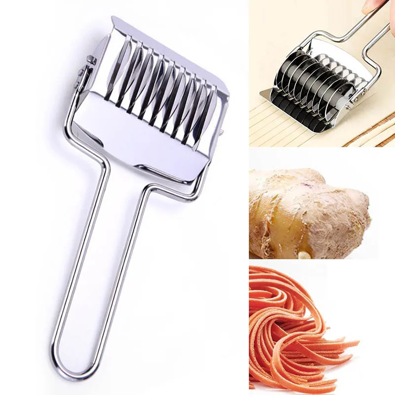 Pressing Machine Non-slip Handle Kitchen Gadgets Spaetzle Makers Noodles Cut Knife 1PC Manual Section Shallot Cutter | Дом и сад