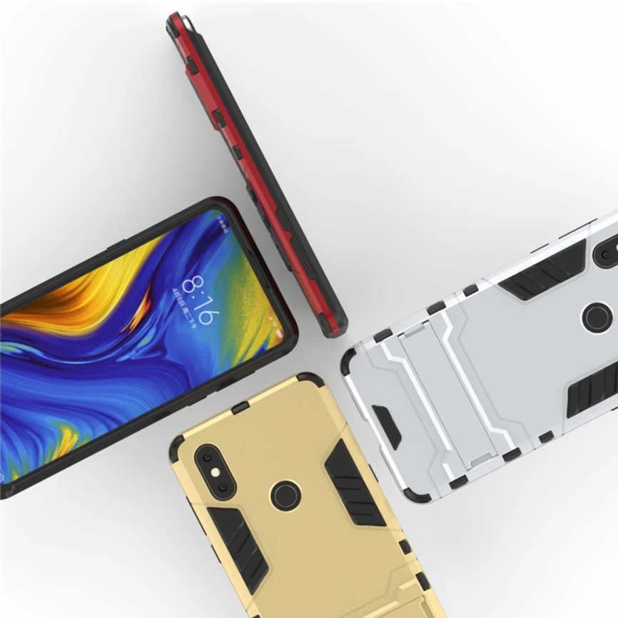 Держатель для мобильного телефона Iron Man защита от падения набор для: XiaoMI MIX3 MAX3 4C 5S
