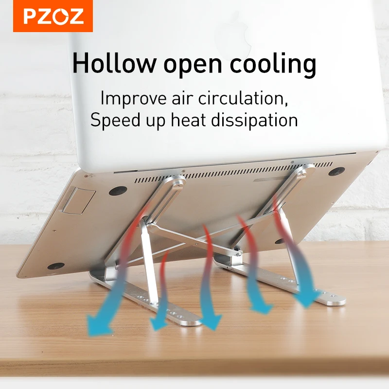 Подставка PZOZ для ноутбука MacBook Pro держатель и планшета Портативный Регулируемый