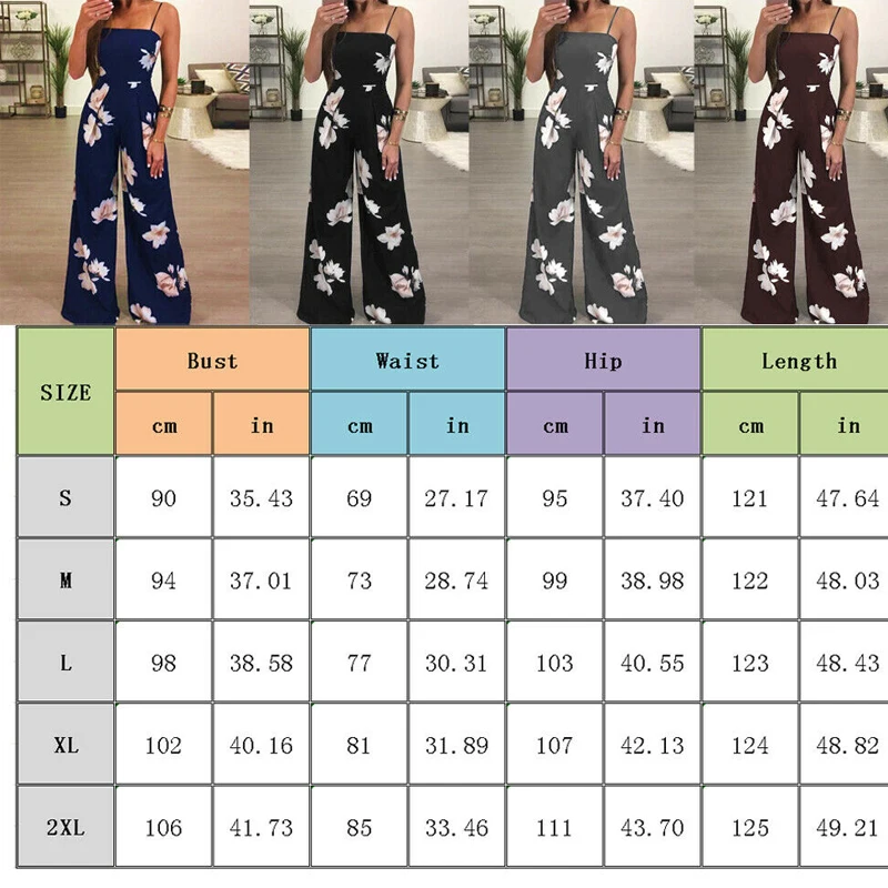 Женский богемный комбинезон Hirigin повседневный с цветочным принтом без рукавов