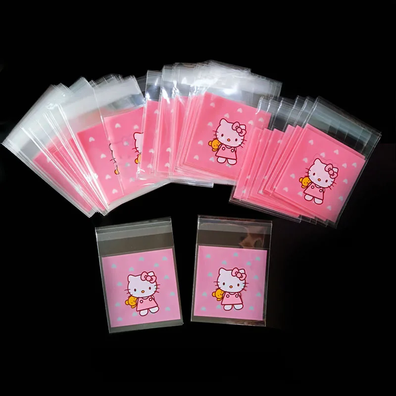 25 шт. hello kitty домашний Монстр пластиковый мешок свадьба день рождения печенья