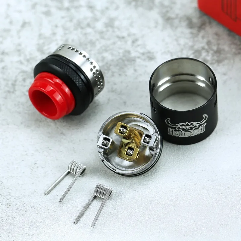Новейший дрип тип Hellbeast RDA диаметром 24 мм 810 для испарителя DTL vape с резьбой 510