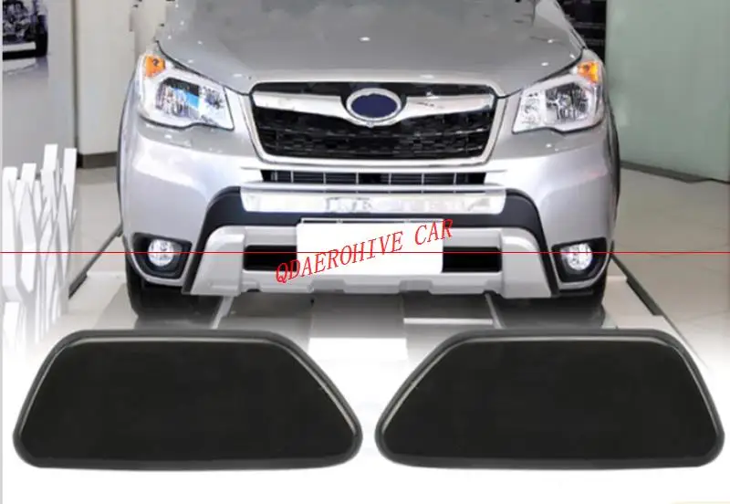 QDAEROHIVE Front Headlamp Headlight Washer Spray Nozzle Cover Cap for Subaru forester 2013-2015