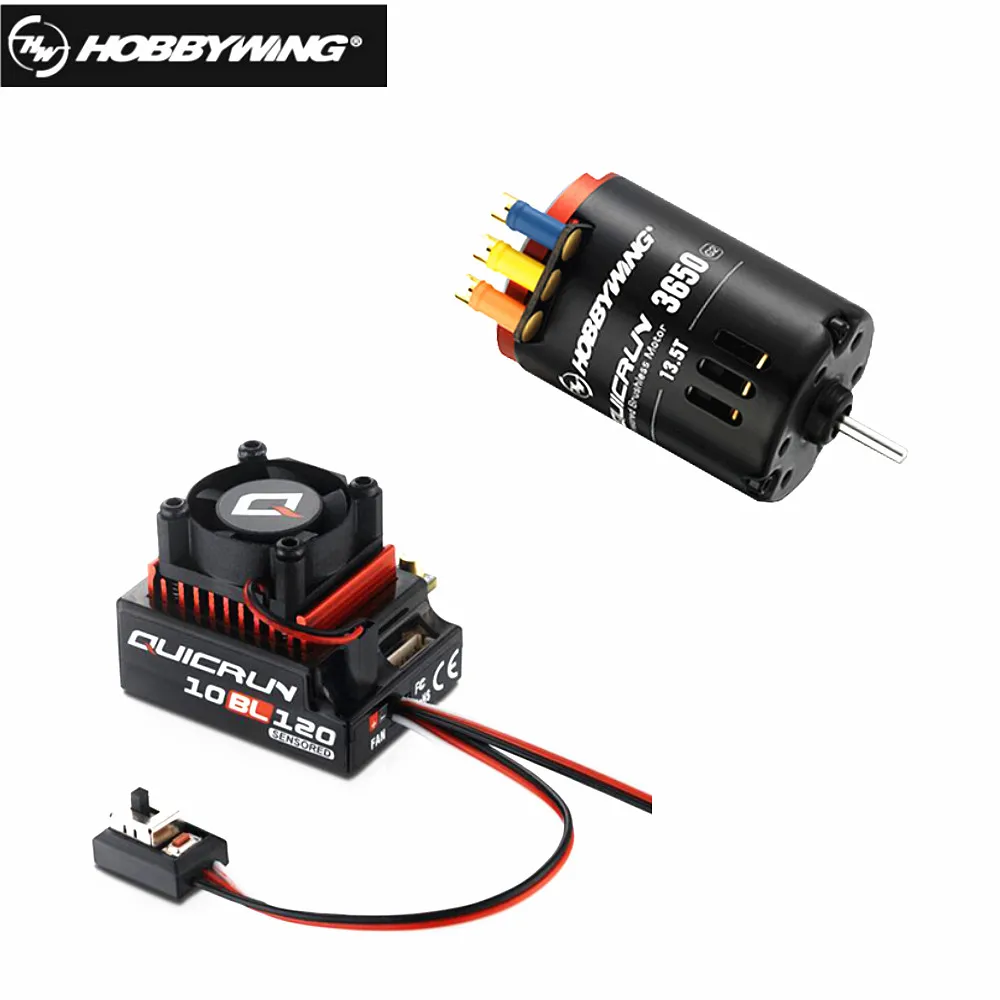 Новый стиль HobbyWing quirun 3650 SD G2 с поддержкой быстрого сканирования 10BL120 120A сенсорная +