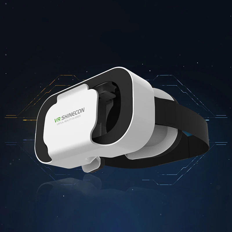 Original Z4 Leather 3D Cardboard Helmet Virtual Reality VR Glasses Headset Stereo VR for 4-6' Mobile Phone,Bluetooth Rocker